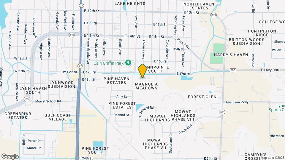1707 Scarlett Blvd Map and Location Details