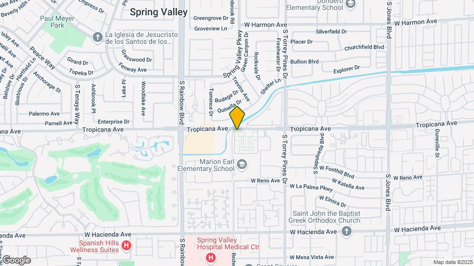 6623 W Tropicana Ave Map and Location Details