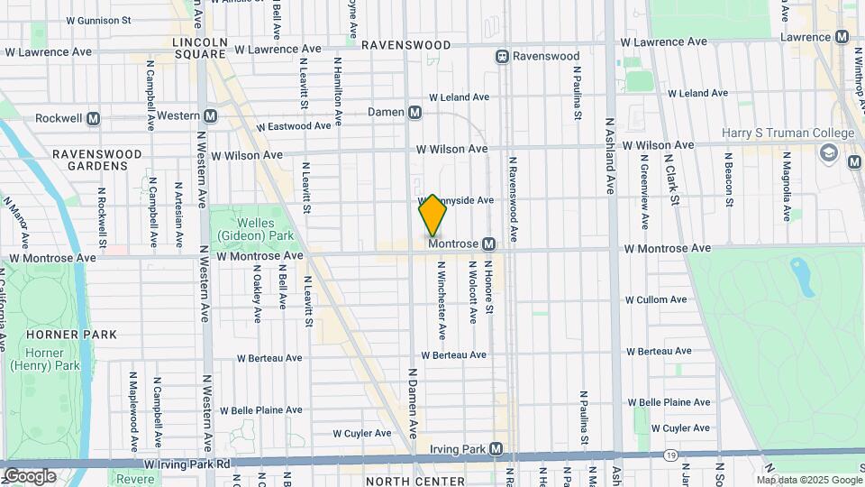4406 N Winchester Ave Map and Location Details