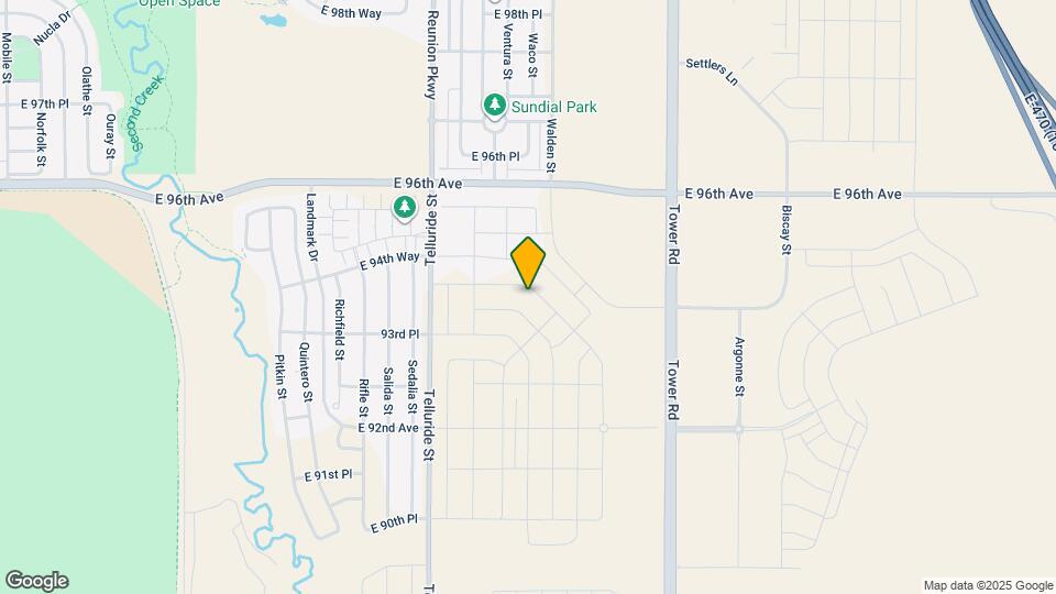 9491 Yampa St Map and Location Details