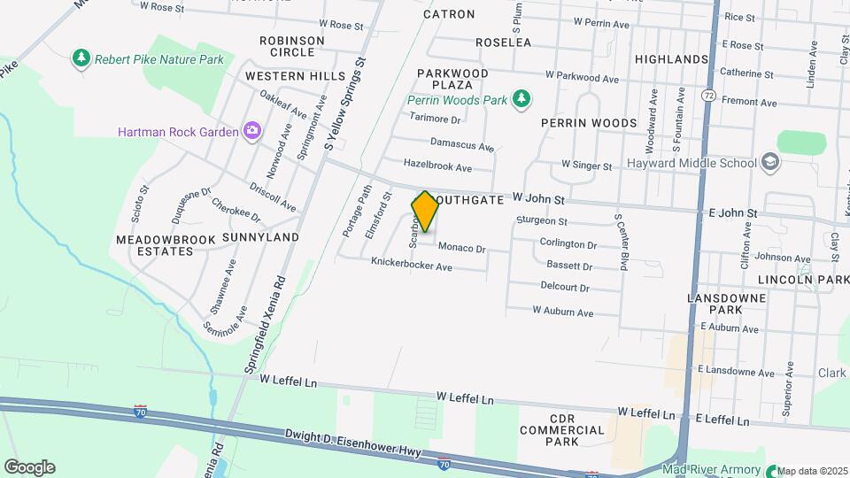 608 Monaco Dr Map and Location Details