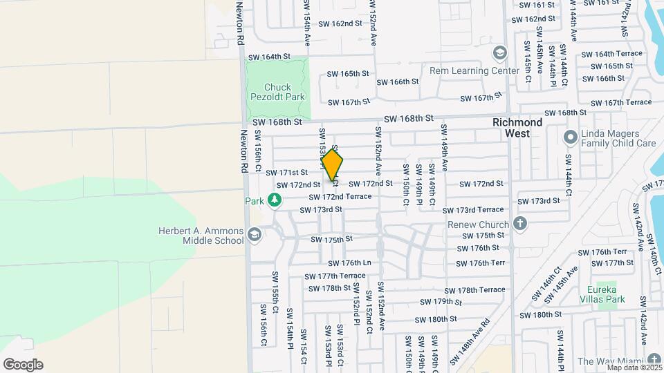 17210 SW 153rd Ct Map and Location Details