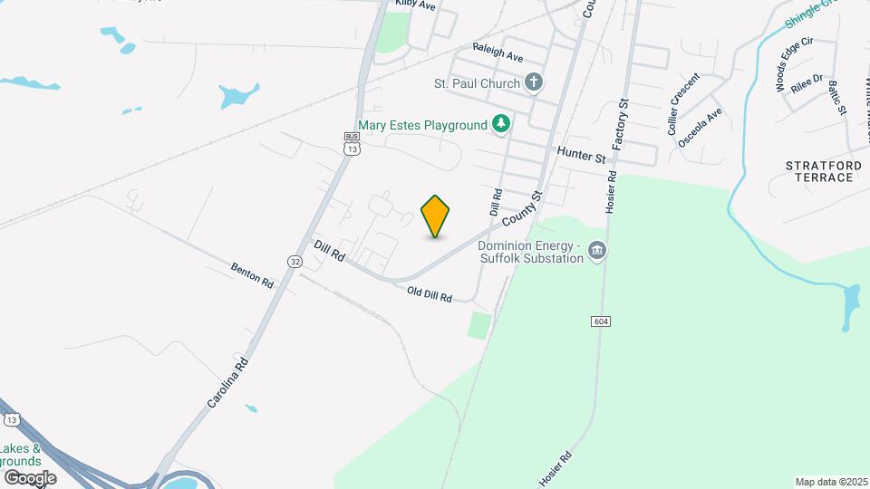Nansemond Square Apartments Map and Location Details