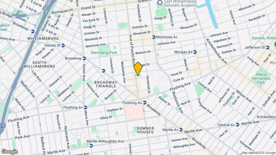 66 Graham Ave Mapa y Detalles de la Ubicación