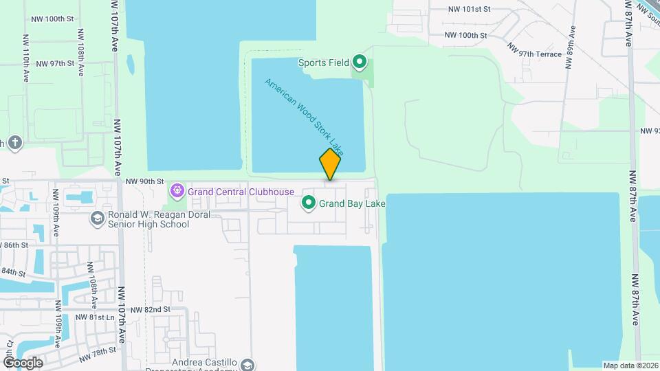 9855 NW 89th Terrace Map and Location Details