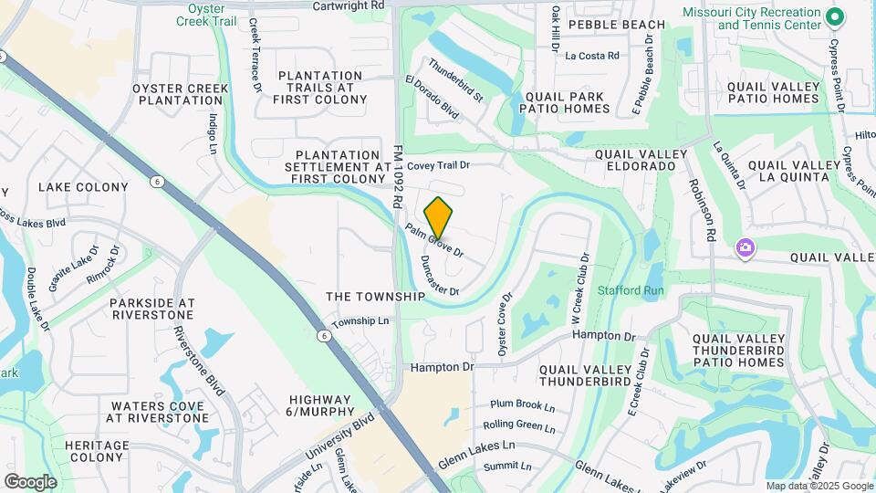 3615 Palm Grove Dr Map and Location Details