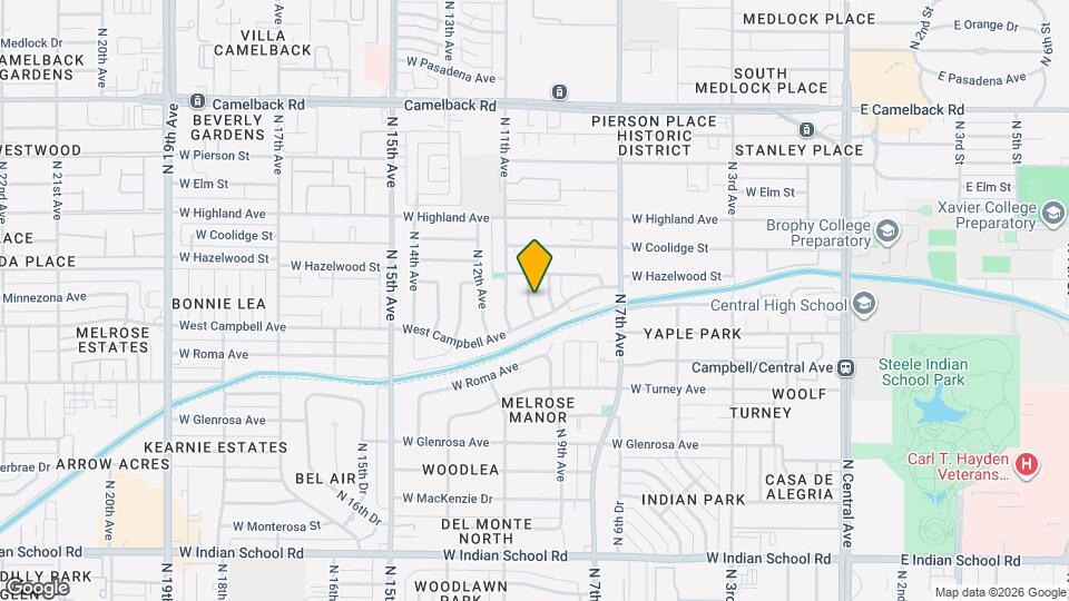 4517 N 10th Ave Map and Location Details