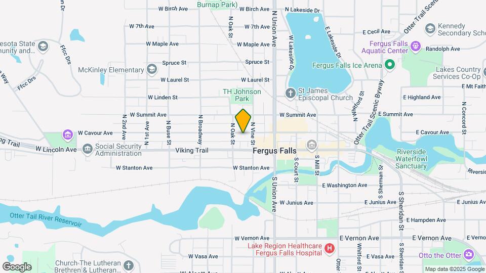 413 W Cavour St Map and Location Details