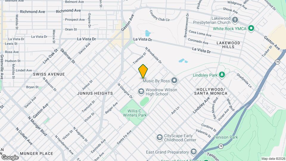 6129 Reiger Ave Map and Location Details