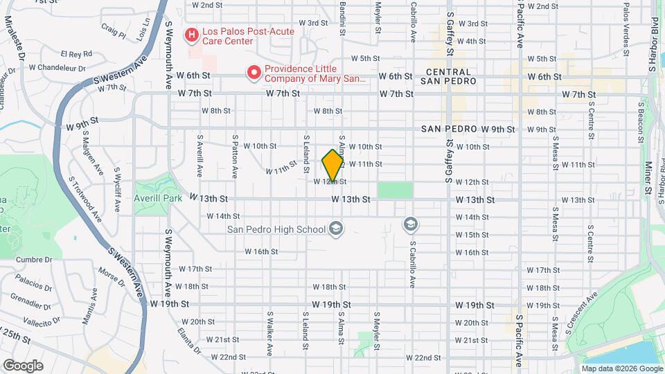 1031 W 12th St, Unit 1031 Map and Location Details