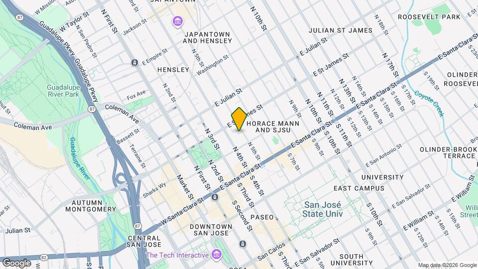 145 N 5th Street, Unit Downstairs 2 Bed Mapa y Detalles de la Ubicación