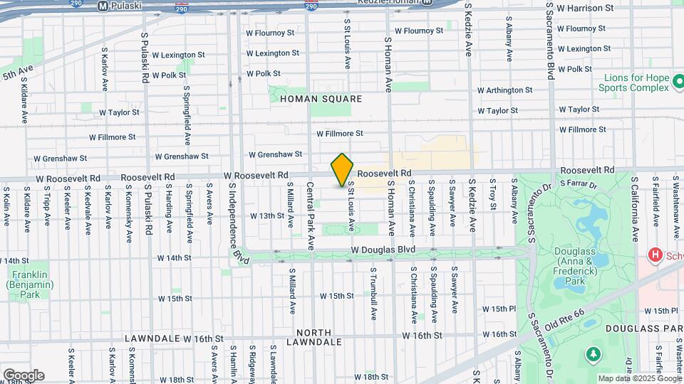 3512 W 12th Pl Mapa y Detalles de la Ubicación