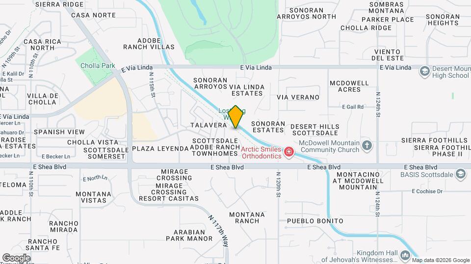 10875 N 118th Way Map and Location Details