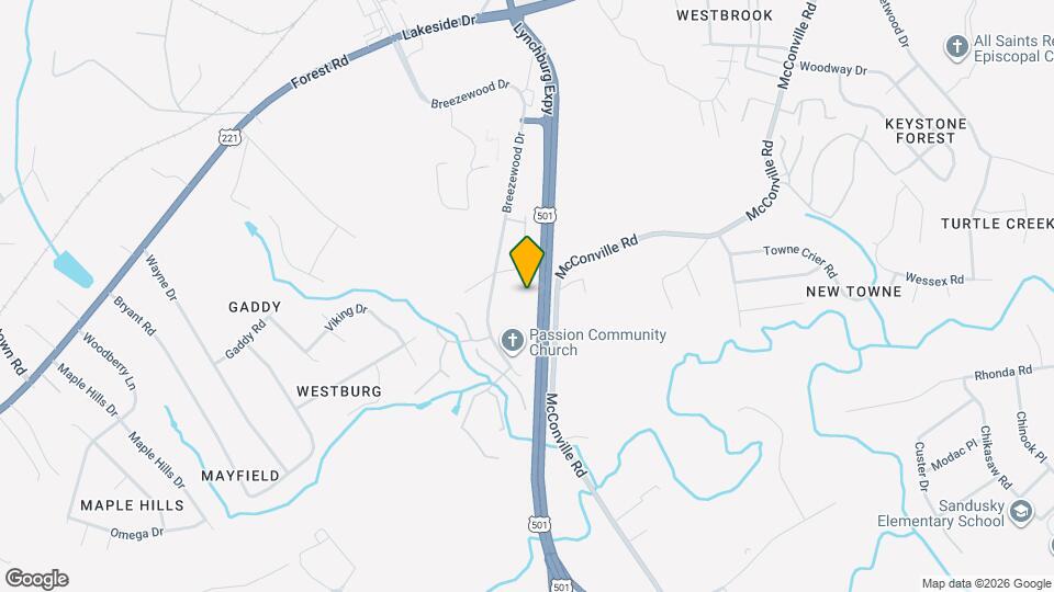 420 Breezewood Dr Mapa y Detalles de la Ubicación