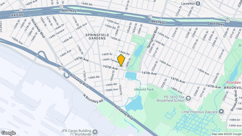 182-19 147th Ave Mapa y Detalles de la Ubicación