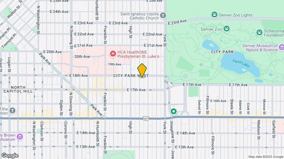 1776 Race St-Unit -105 Map and Location Details