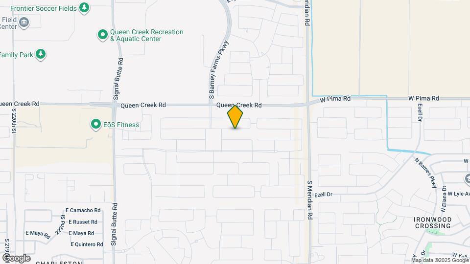 22889 E Roundup Way Map and Location Details