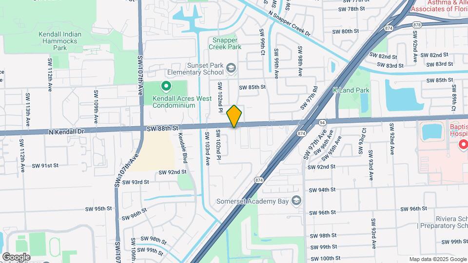 10190 SW 88th St Mapa y Detalles de la Ubicación
