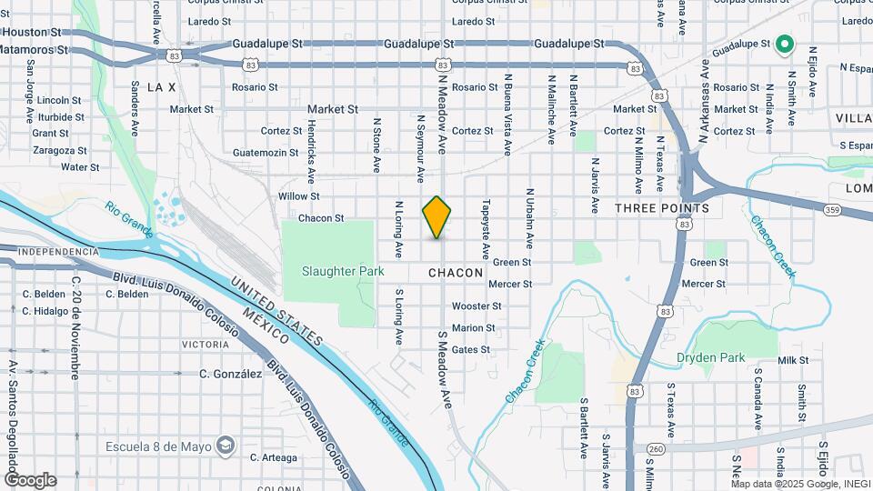 216 N Meadow Ave Map and Location Details