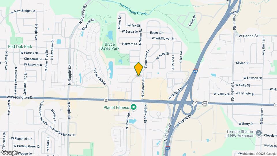 1334-1386 N Salem Rd Map and Location Details