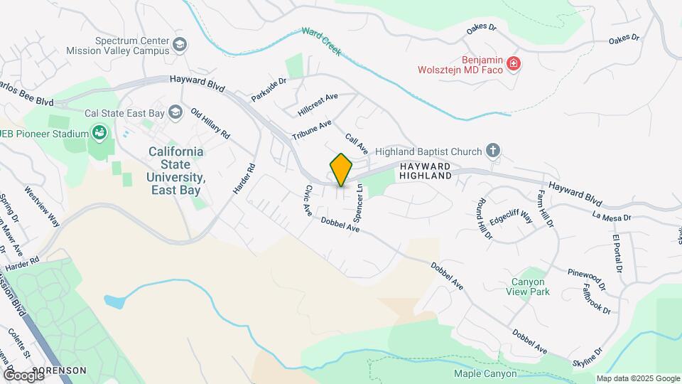 26953 Hayward Blvd Map and Location Details
