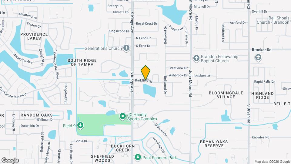 619 Barkfield St Map and Location Details