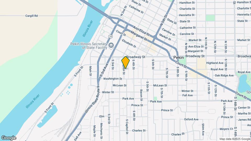 340 S Capitol St Map and Location Details