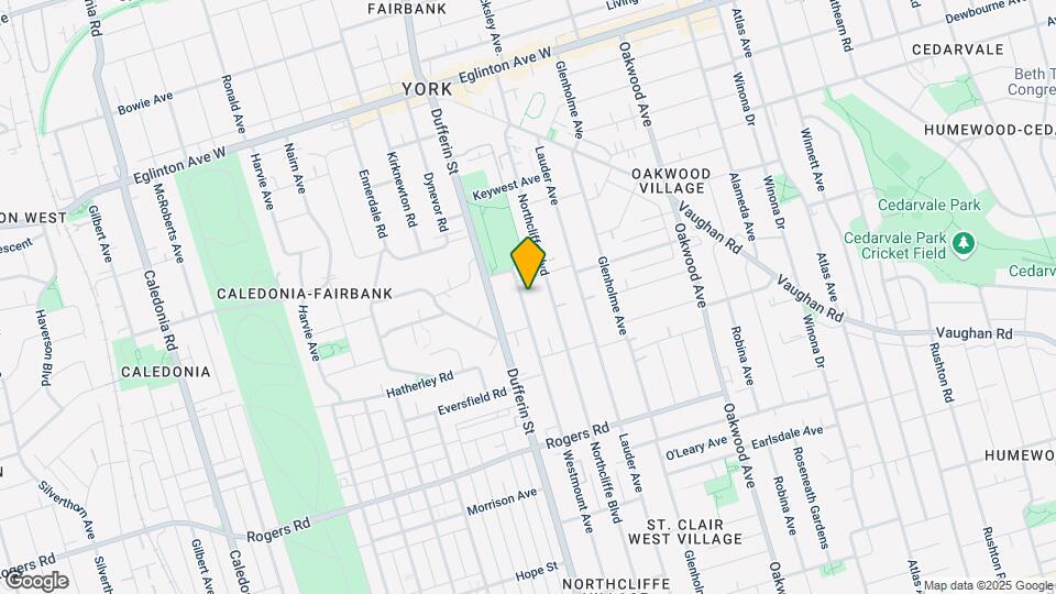 533 Westmount Ave Map and Location Details