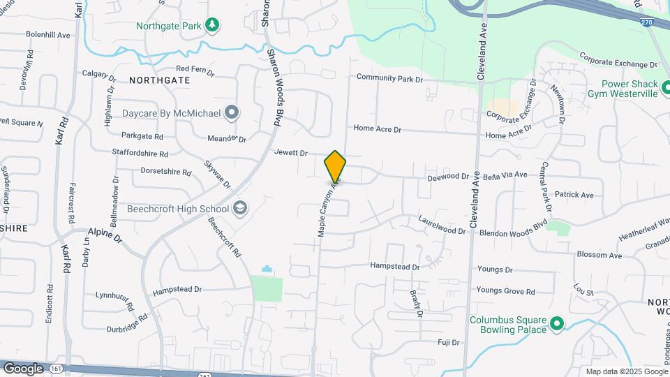 6200 Maple Canyon Ave Mapa y Detalles de la Ubicación