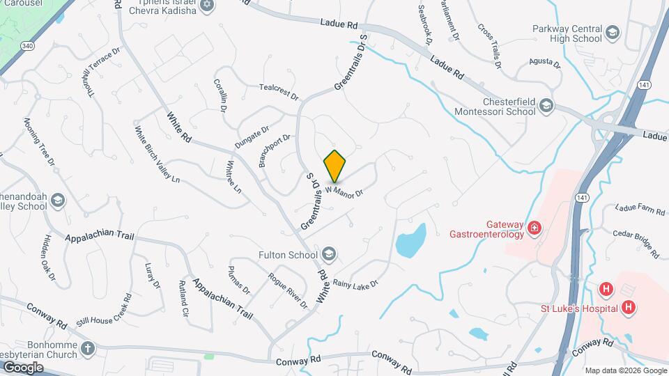 1135 Penhurst Dr Map and Location Details