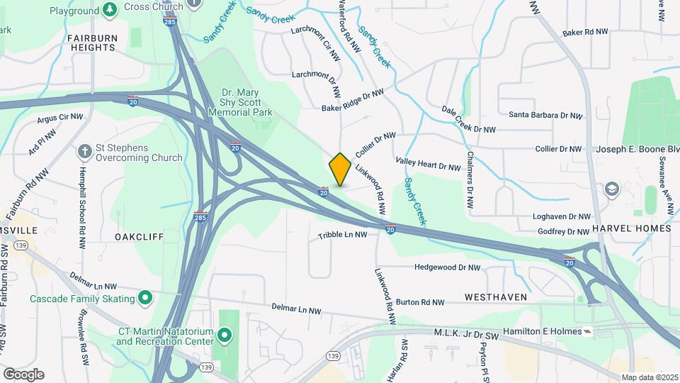 3000 Collier Dr NW Map and Location Details