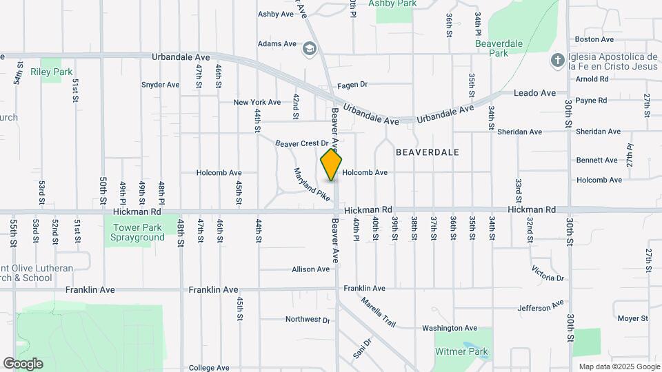 2408 Beaver Ave Mapa y Detalles de la Ubicación