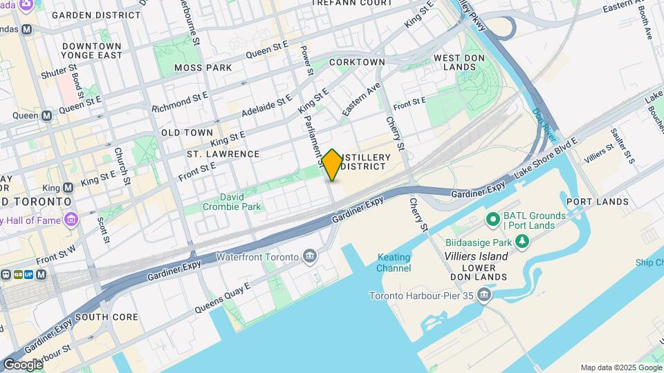 35 Parliament St Map and Location Details