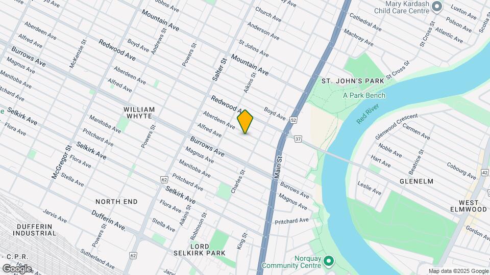 312 Aberdeen Ave Map and Location Details