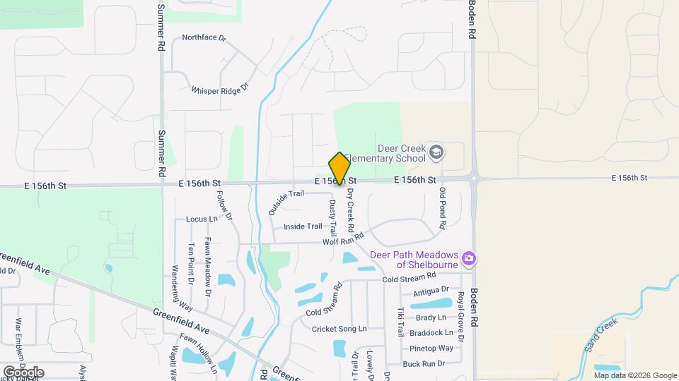 15584 Dusty Trail Map and Location Details