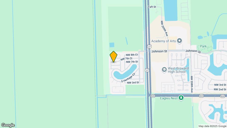 21831 NW 6th Ct Map and Location Details