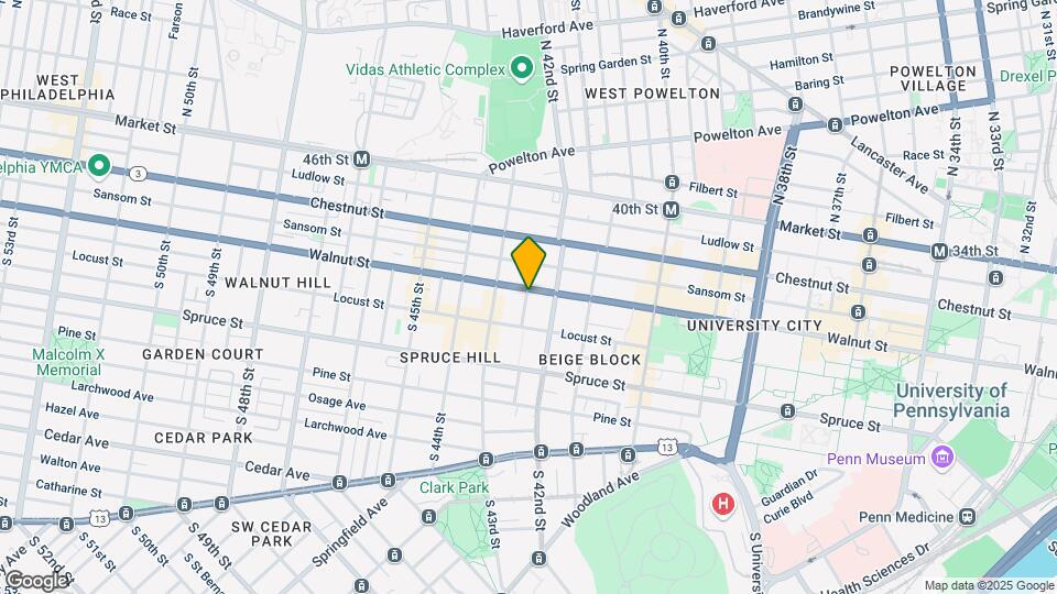 4218 Walnut St Mapa y Detalles de la Ubicación
