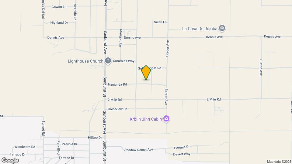 62340 Hacienda Rd Map and Location Details