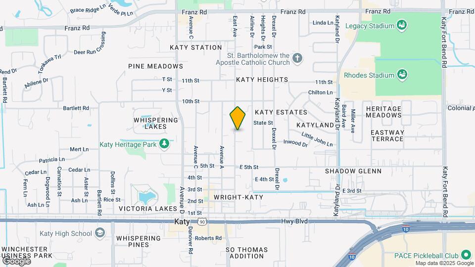 1414 East Ave Map and Location Details