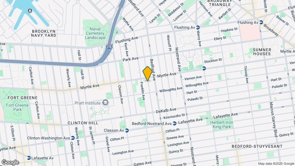 150 Skillman St Map and Location Details