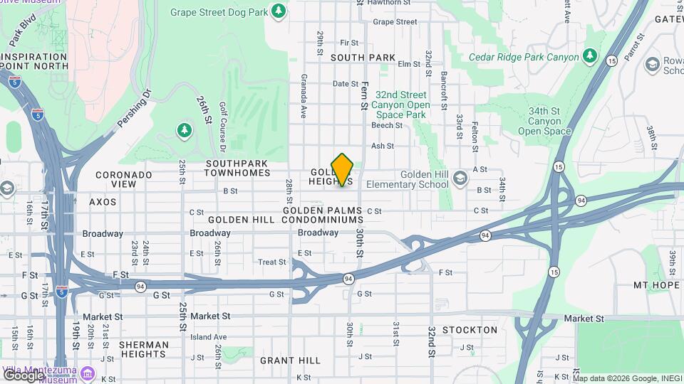 2947 B St Map and Location Details