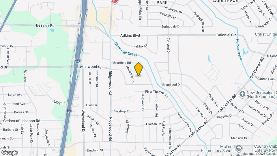 945 Park Ln Map and Location Details