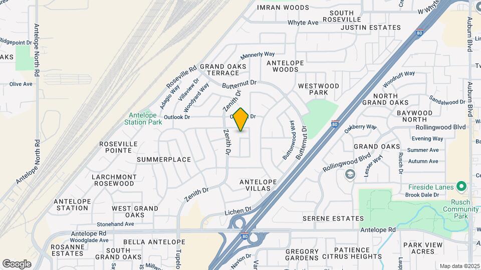 8137 Rattan Way Map and Location Details