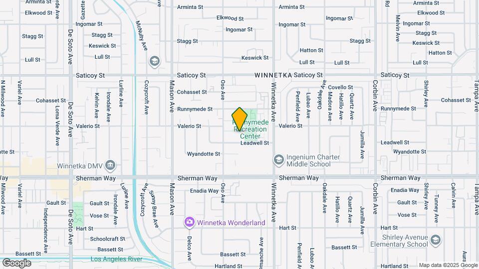 20222 Valerio St Map and Location Details