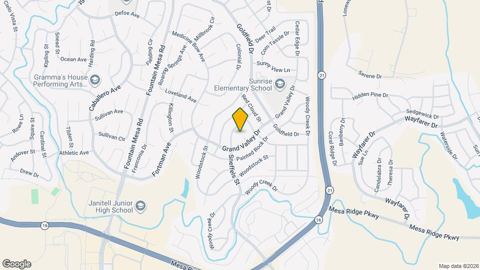 7210 Shavano Ct Map and Location Details