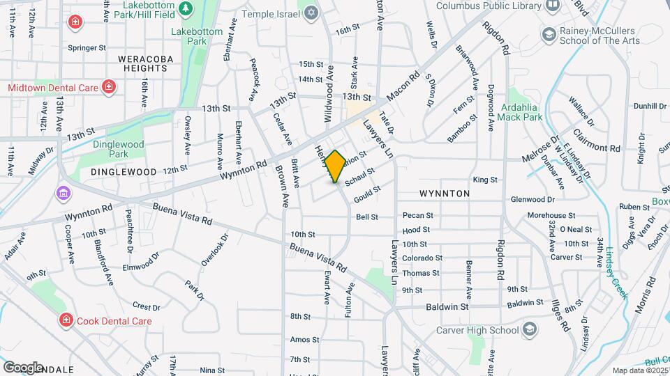 2339 Schaul St Map and Location Details