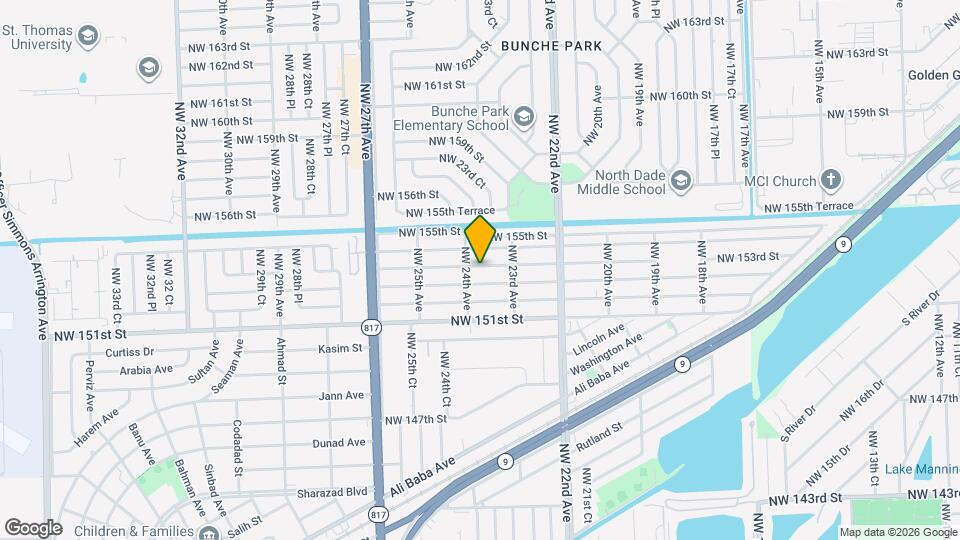 2370 NW 153rd St Map and Location Details