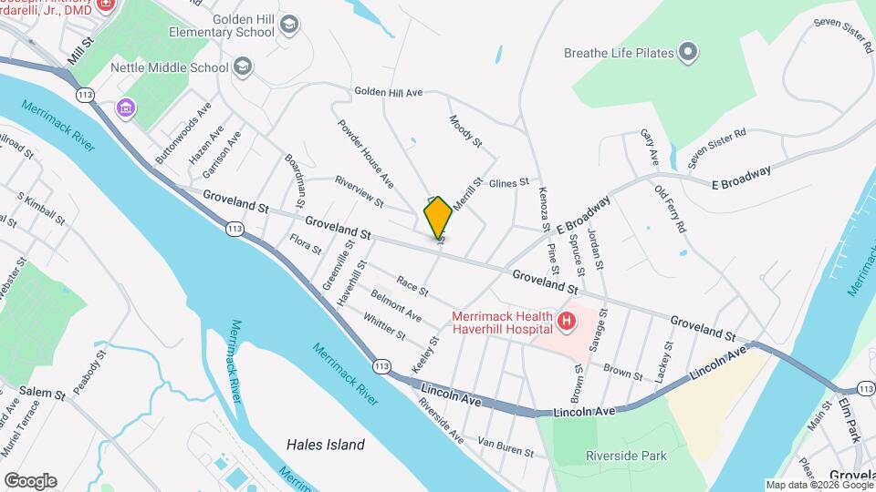 224AA Groveland St, Unit Newly Constructed 1-Bedroom Apartment Map and Location Details