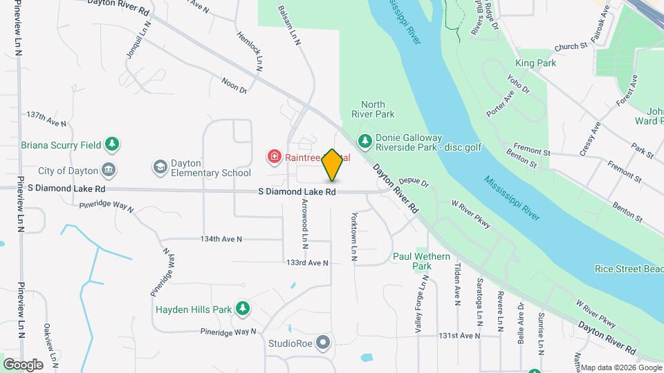 11160 Balsam Pointe Trl Map and Location Details