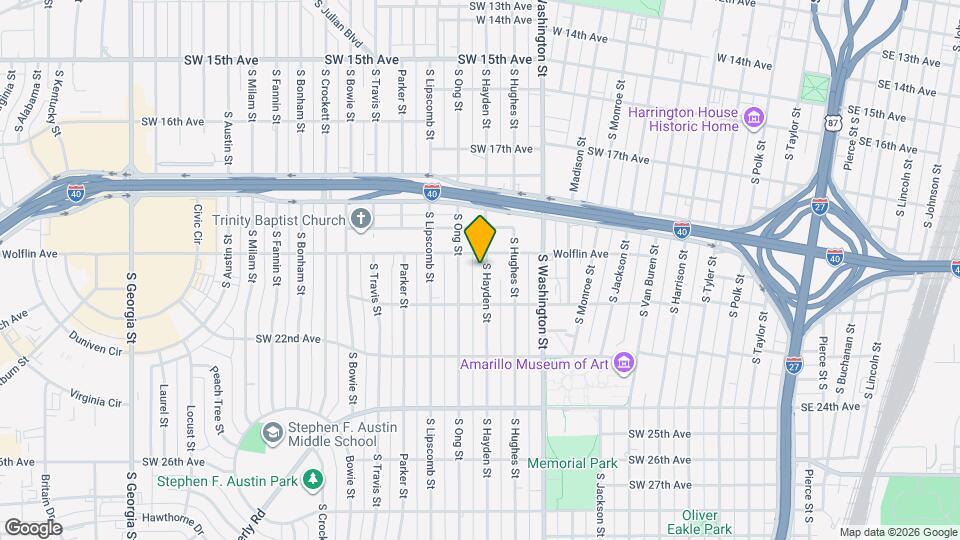 2030 S Hayden St Map and Location Details